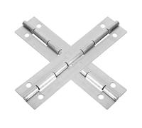 IMIKEYA Charnière Piano Pack de 2 Pièces 6 Pouces Inox en Acier Inoxydable Charnière Continue Robuste Support Stable et Résistance à L'usure pour Boîte en Bois et Armoire la Cuisine