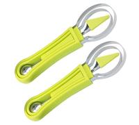 IMIKEYA Emporte-pièce de Fruits Multifonction en Acier Inoxydable et Pp, Lot de 2 Set de Set de Pièces pour Découpe et Création de Cubes, pour Présentations Créatives et Fêtes