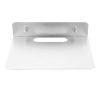 IMIKEYA Étagère Flottante Murale Petite en Aluminium Argenté pour Caméra | Moniteur Bébé, Installation Facile, Atelier Créatif Cuisine, Finition Soignée, Structure Robuste