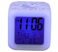 IMIKEYA Horloge Numérique LED Réveil Électronique Design Licorne Horloge De Table pour Maison Chambre Motif