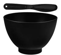 IMIKEYA Kit Bol à Masque en Silicone Souple 1 Bol Mélangeur Large Ouverture Bâtonnet 19 CM pour Soins du Visage DIY à Domicile et Institut et Applicateur Doux pour Peau Sensible