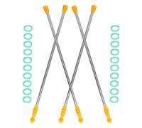 IMIKEYA Lance de pulvérisation télescopique en acier inoxydable 7m, plastique et caoutchouc, pour pulvérisateurs agricoles et arrosage de jardins