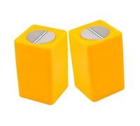 IMIKEYA Lot de 2 Boîtes de Rangement pour Lames Usagées Conteneur Compact et Sécurisé en Plastique Résistant Étui Portable pour Collecte et Recyclage des Lames Cassées pour Usage
