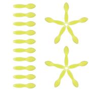 IMIKEYA Lot de 20 Cuillères Coupe-kiwi en Plastique Réutilisables, Outil Pratique pour Éplucher Kiwi et Fruit Dragon, pour Boutique de Fruits ou Restaurant