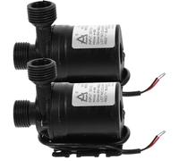 IMIKEYA Mini Pompe à Eau Submersible sans Balais 2pcs 800l/h pour Système de Circulation D'eau Piscine été Vacances Installation Étanche