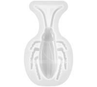 IMIKEYA Moule en Silicone Flexible pour Fondant Animaux Insectes Blanc, Facile à Sécher, pour DIY Fondant et Loisirs Créatifs Pâtisserie