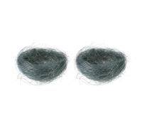 IMIKEYA Nids de Poule en Fil Imitation Ornement Réaliste Lot de 6 pour Décoration de Pâques pour Fête et Décoration de Fleur