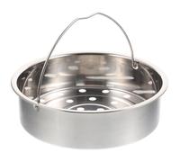 IMIKEYA Panier Vapeur en Acier Inoxydable Rond pour Cuiseur à Riz Haute Durabilité et Résistance Déformation, Maison Cuisson des Légumes