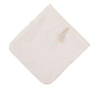 IMIKEYA Paquet Filtre Réutilisable en Tissu Blanc Tamis à Maille Fine pour Lait de Noix et Yaourt, Lavable, Fabrication Maison D'aliments