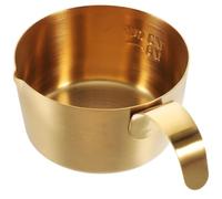 IMIKEYA Pichet en Acier Inoxydable 80ml Poignée, Tasse à Mesurer Facile à Utiliser Cuisine et Bureau, Extraction Précise et Design Élégant