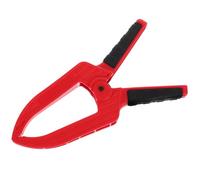 IMIKEYA Pinces à Ressort Serrage-joint de Menuisier de A, Plastique et Acier, Gorge 75mm, Ouverture 50mm, Rouge, pour Machines-outils et Matériel de Pêche