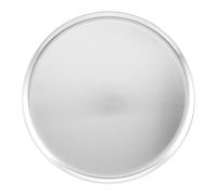 IMIKEYA Plaque à Pizza Ronde en Aluminium Argenté Antiadhésive, Distribution Uniforme Chaleur, Compatible Four et Grill, pour Cuisson Maison ou Professionnelle