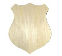 IMIKEYA Plaque Insigne Décoration DIY pour Adolescents en Bois, Police | Bois Beige, sans Bavure et Solide, pour Peinture Créative, Style Ludique, Usage Maison