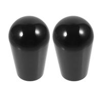 IMIKEYA Poignées de Robinet à Bière Prise Confortable et Design Élégant en Plastique Noir Lot de 2 pour Accessoires de Fûts à Bière