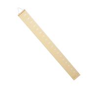 IMIKEYA Règle de Hauteur Amovible en Toile et Bois pour Garçon et Filles Décoration Murale Simple et Moderne Facile à Installer et Retirer, pour Chambre D'garçon et Filles ou Salon