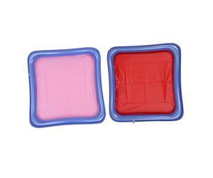 IMIKEYA Support De Service De Glace Gonflable Plateau Réfrigéré Pour Barbecue Anniversaire Mariage Piscine Fête Serveur De Glace Support De Glace Refroidisseur De Service De Glace
