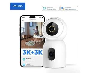 IMILAB CMSXJ111A IMILAB Indoor WiFi Kamera C30 Dual,360',2x3K, Nachtsicht,wei