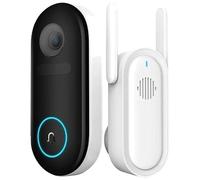 IMILAB Sonnette vidéo avec caméra, Doorbell sans fil 2.5K HD Fonctionne avec Alexa&Google, détection de personnes PIR, vision nocturne, audio 2 voies, Supporte SD