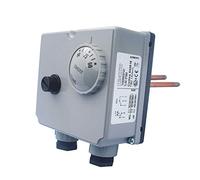 IMIT TLSC 07050 542816 adjustable (60 - 90 Degrees °C) Dual Immersion Thermostat - twin control and manual reset high limit stat for Oil Fired Boiler. by IMIT
