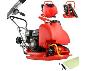 IMJ-Global Compacteur compacteur à éclater | 82 kg | 5,8 ch | Force centrifugeuse 13 KN | Plaque 540x420 mm Épaisseur 12 mm | Profondeur de compactage 30 cm | Fréquence de vibration 5500 VPM
