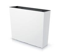 IMJ-Global Pot de fleurs rectangulaire Urbi Case T en plastique 77 x 23,5 x 68,7 cm pour intérieur extérieur blanc 100 litres design moderne