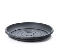 IMJ-Global Soucoupe Ø54 cm pour pot Noir Rond Pot de fleurs Fleurs POD54 pour intérieur extérieur Rond en plastique