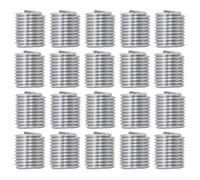 IMLDUY 20 Pcs Insert Fileté M8 x 1.25 x 1D, Douille Filetée en Acier Inoxydable 304, Filet Rapporté pour Réparation de Filetage et Renforcement de Taraudage, Kit de Fixation Durable