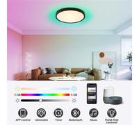 IMMAX NEO LITE TUDO Smart, rétro-éclairage RGB, noir, 60 cm 65W Tuya WiFi Beacon