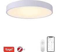IMMAX NEO RONDATE SLIM SMART plafonnier 80 x 7cm 65W blanc Zigbee 3.0, TUYA