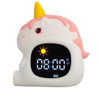 imoshion imoshion Kids Coach de sommeil Veilleuse avec haut-parleur Réveil enfant Unicorn Blanc