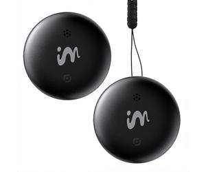imoshion imoshion Wireless Tag Tracker Bluetooth pour Android 2 pack Noir Noir