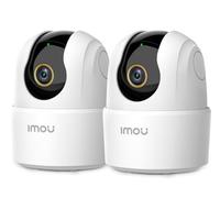 Imou 2.5K(4MP) Lot de 2 Caméras Surveillance WiFi Intérieur 360° Connectée