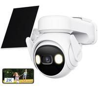 Imou 2K Caméra Surveillance WiFi Exterieure sans Fil Solaire, 15000mAh | Camera Solaire Exterieur 360° PTZ, WiFi 2.4GHz, Vision Nocturne Couluer, Détection Humaine AI, Audio Bidirectionnel, Sirène