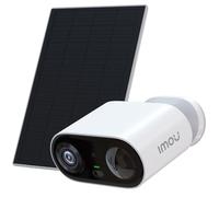 Imou 2K Caméra Surveillance WiFi Exterieure sans Fil Solaire, Camera Exterieur Solaire, Vision Nocturne Couleur, Détection Humaine, Audio Bidirectionnel, Vlog Mode,IP65, Sirène, Pas de Hub Nécessaire