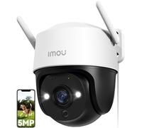 3K(5MP) Caméra Surveillance WiFi Extérieure 360, Vision Nocturne Couleur 30M, Détection des Personnes/Véhicules, Suivi Intelligent, Étanche IP66, WiFi 2.4 GHz et Wi-FI 6, Audio Bidirectionnel