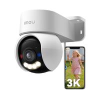 Imou 3K(5MP) Caméra Surveillance WiFi Extérieure 360°, Caméra Extérieur | WiFi 2,4/5GHz, Vision Nocturne Couleur 30M, Détection des Personnes/Véhicules, Suivi Intelligent, IP65, Audio Bidirectionnel