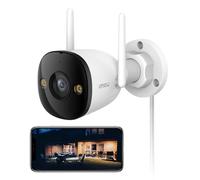 Imou 3K Caméra Surveillance WiFi Extérieure, Vision Nocturne Couleur 30m | Étanche IP67,Détection des Personnes et Véhicules,Alarme Sonore et Lumineuse, WiFi 2.4 GHz,Compatible Alexa