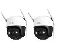 Imou 3K Lot de 2 Caméra Surveillance WiFi Extérieure 360°, Vision Nocturne Couleur 30m, Détection des Personnes/Véhicules, Suivi Intelligent, Étanche IP66, Wifi 2.4GHz et Wi-Fi 6, Audio Bidirectionnel
