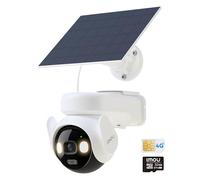 Imou 4G LTE Caméra Solaire + Carte SIM, Vision Nocturne Couleurs de Jour