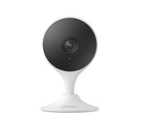 IMOU Caméra de surveillance WiFi fixe 3 MP, conversation audio bidirectionnelle, pleurs de bébé/détection humaine, vision nocturne, Alexa & Google, fente pour carte Cloud/SD, sirène intégrée (Imou Cue