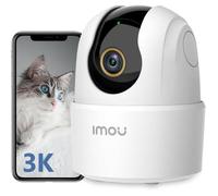 Imou Caméra Surveillance WiFi Intérieure 3K5MP avec Détection Humaine AI Suivi Intelligent Sirène Audio Bidirectionnel Compatible