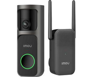 Imou DB-3EP-4M0W/DS3, Noir, Domicile, Mur, MicroSD (TransFlash), 512 Go, H.265