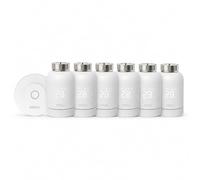 IMOU TRV1 Lot de 6 thermostats de radiateur avec passerelle ZG2 | Commande par application et vocale, géofencing, détection de fenêtre, protection contre le gel, horaires