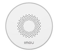 Imou ZR1-EU Sirène Intérieure Sans Fil 2.4GHz, Portée 200m, 85dB, Alimentation Batterie 12V, Ø8cm x 3.4cm, -25°C/55°C, avec Adaptateur Secteur