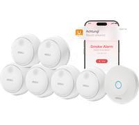 IMOU ZSM1-K6M - Détecteur de fumée, Zigbee, en réseau, 6 pièces, avec gateway