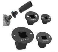 Impact Socket Adaptateur 4 pièces 3/4" à 1", 1/2" à 3/4", 1/2" | 1/4" à 3/8", Kit d'adaptateurs à cliquet, outils de réparation automobile et de bricolage