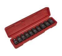 Impact Trx-Star Douille Femelle Set 10pc 1.3cmSq Lecteur AK2301 Sealey Neuf