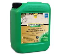 ImperGuard Ultra - Imperméabilisant Super Antitache Incolore - Pierre poreuse - Sol, façade -5L- 50m2