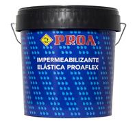 Imperméabilisant élastique pisable. Rouge oxyde. 15 l. Peinture pisable et imperméabilisante pour terrasses. Anti-gouttes. PROAFLEX.