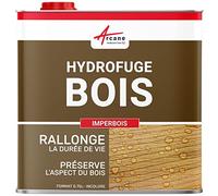 Imperméabilisant, hydrofuge pour bois extérieur et saturateur, permet de conserver l'aspect naturel : teck, pin, bois exotique, chêne - 0.75 L (jusqu'à 3.75 m²) - ARCANE INDUSTRIES